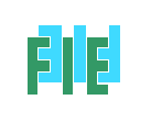 ロゴ：東京工業大学　未来技術研究会　(FIE)
